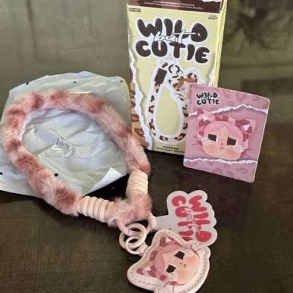 Wild Cutie Pink Plush Headband